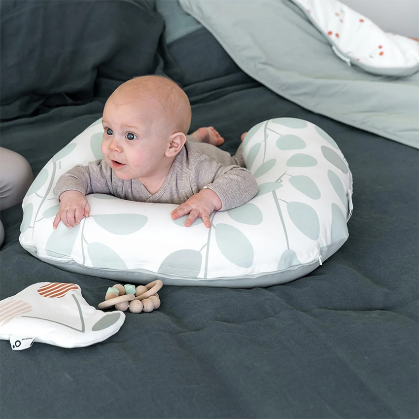 Coussin multi-usage Softy Leaves Aqua Green 