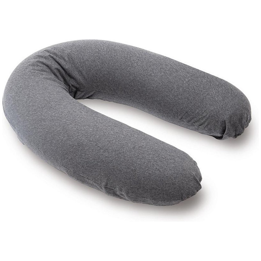 Grand coussin multi-usage Buddy Anthracite Chiné 