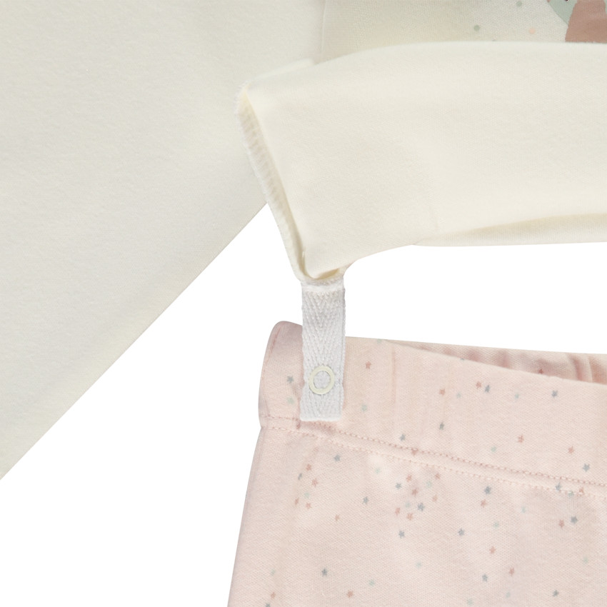 Pyjama 2 pièces en interlock Sleepy Baby pour bébé fille 