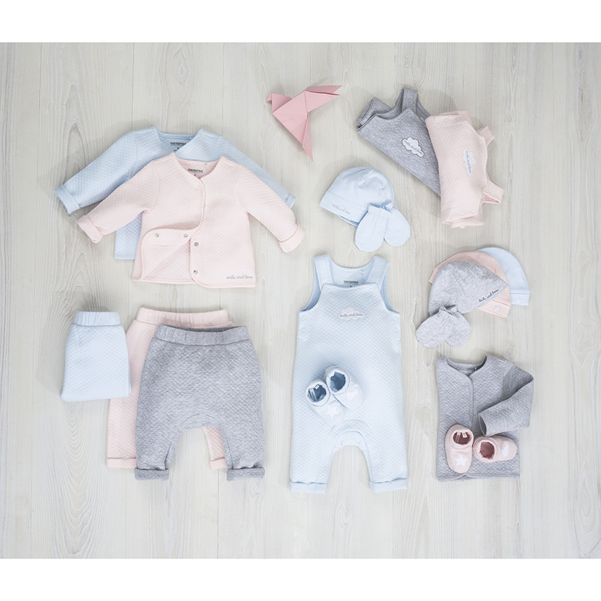 pantoffels van jersey met geborduurde motiefjes 