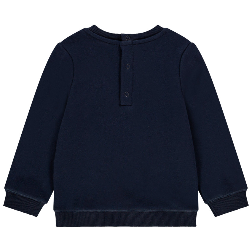 Molton sweater met opgedrukte Simba de Leeuwenkoning (Disney), voor baby jongens. 