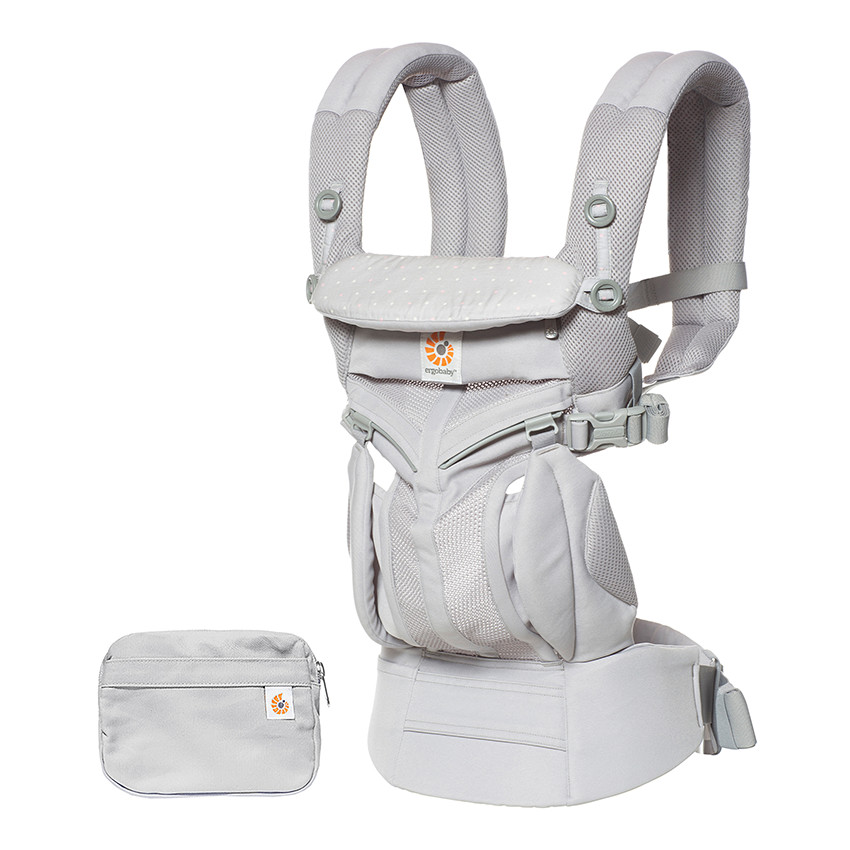 Porte-bébé Omni 360 Cool Air Mesh tout-en-un - Gris perle 