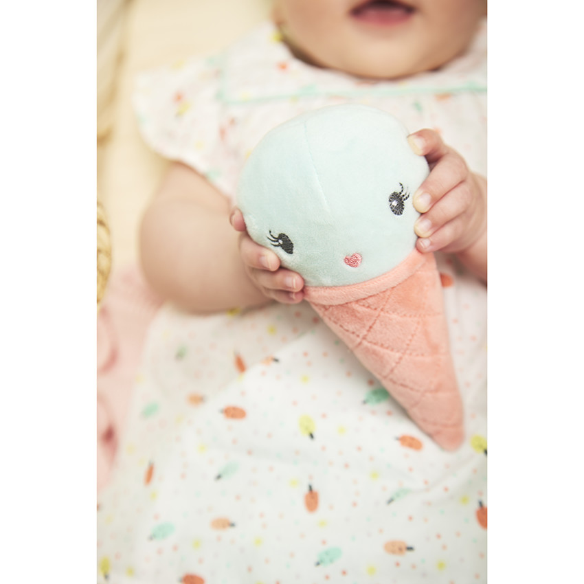 Doudou glace en sherpa  