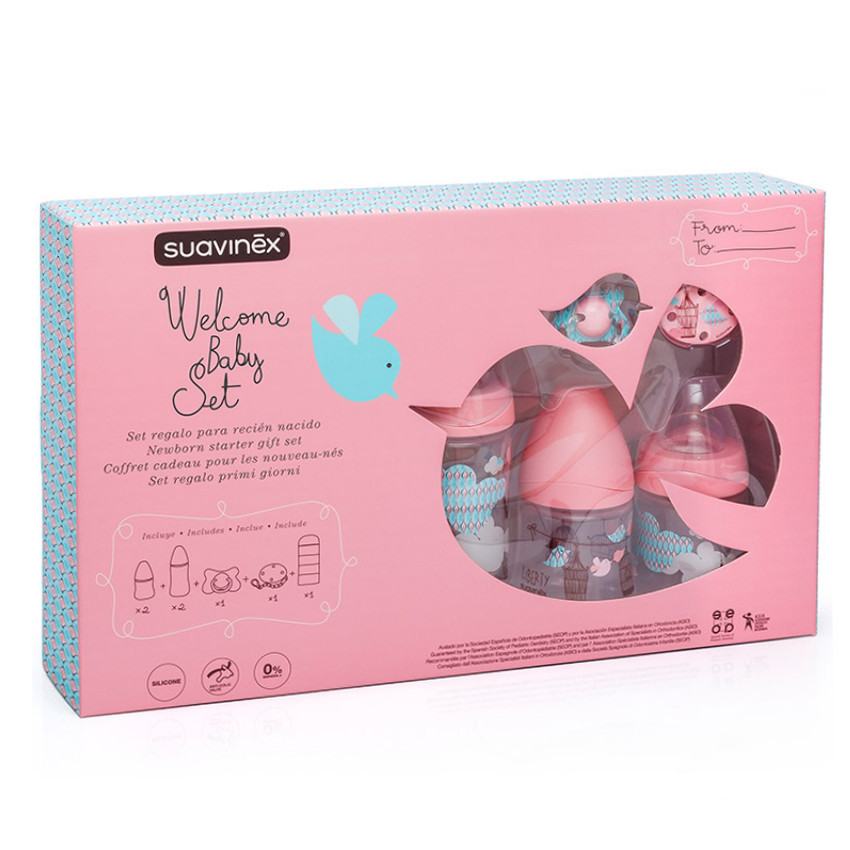 Welcome Baby Set - Roze 
