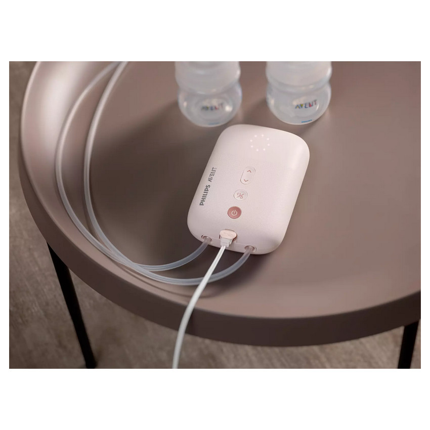 Tire-lait électrique DUO SCF397/11 - Rose 