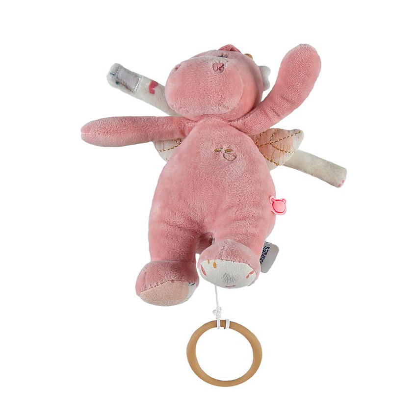 Peluche musicale Lina et Joy en veloudoux 