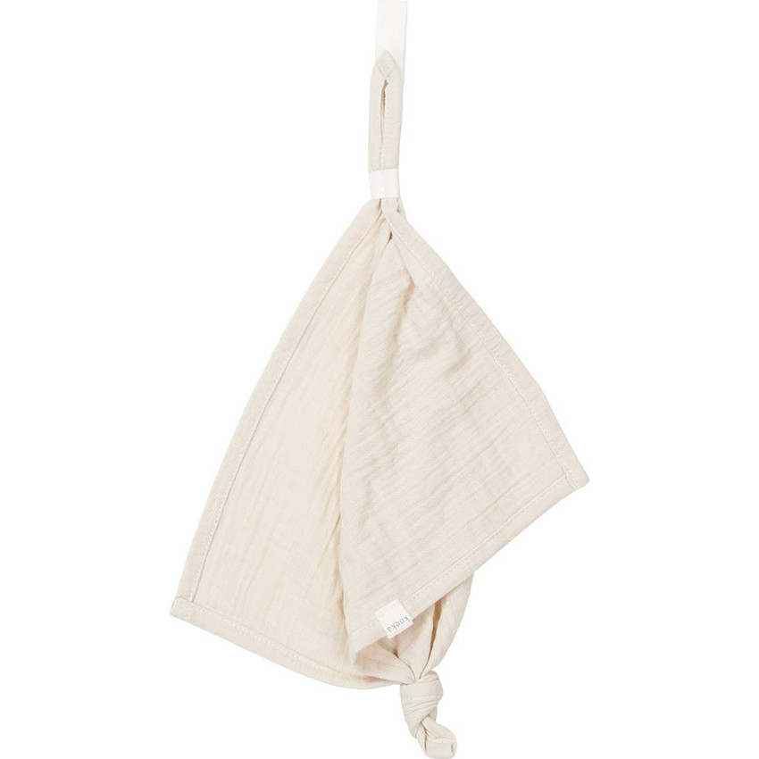 Attache sucette Mouchoir Faroo Warm White 