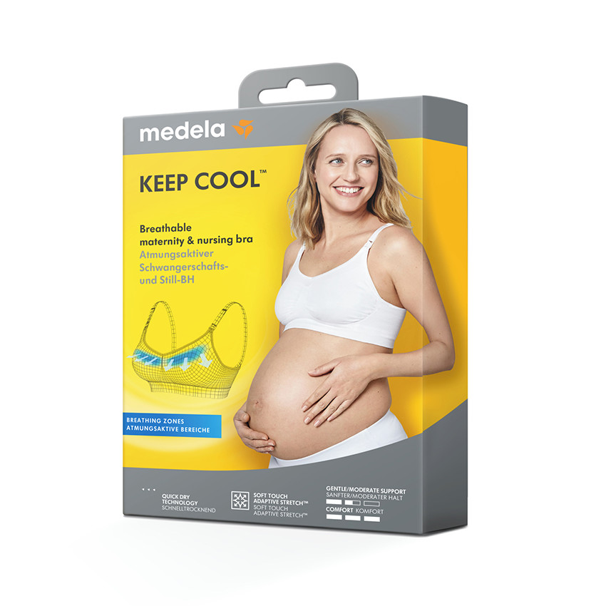 DIVERS SOIN MAMAN SOUTIEN-GORGE D'ALLAITEMENT ET GROSSESSE KEEP COOL- BLANC- M 