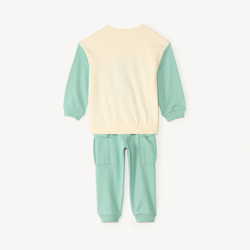 Joggingset met color block-effect voor babyjongen 