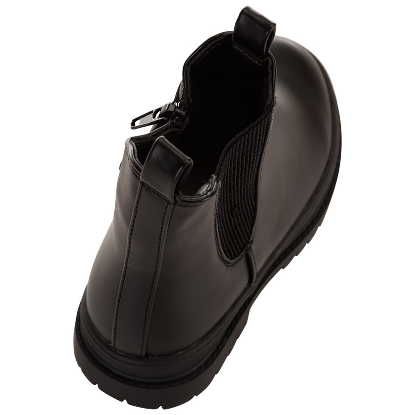 Booties met chunky zool en rits voor meisjes 