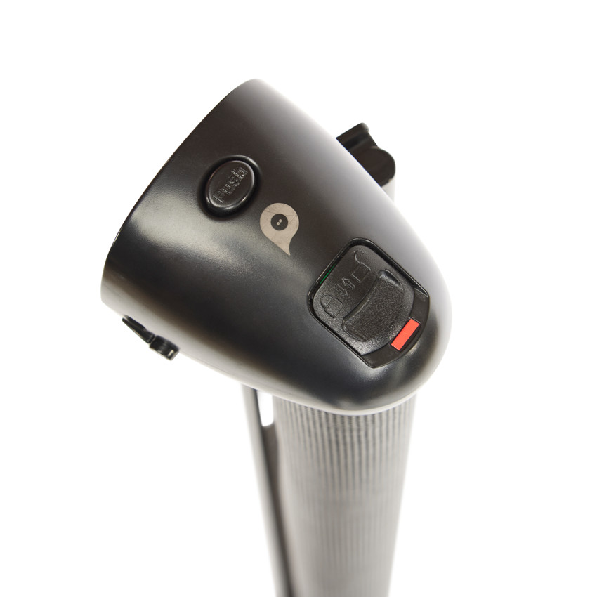 Barrière de sécurité rétractable 140 cm noir 