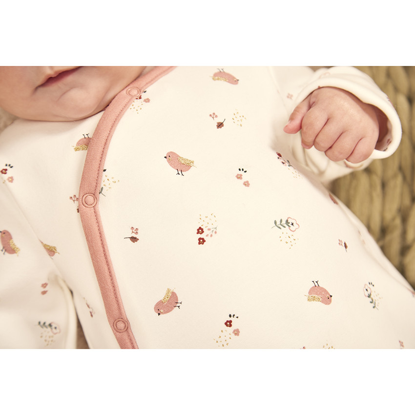 Pyjama met print voor meisjes met verschillende openingen afhankelijk van de leeftijd 