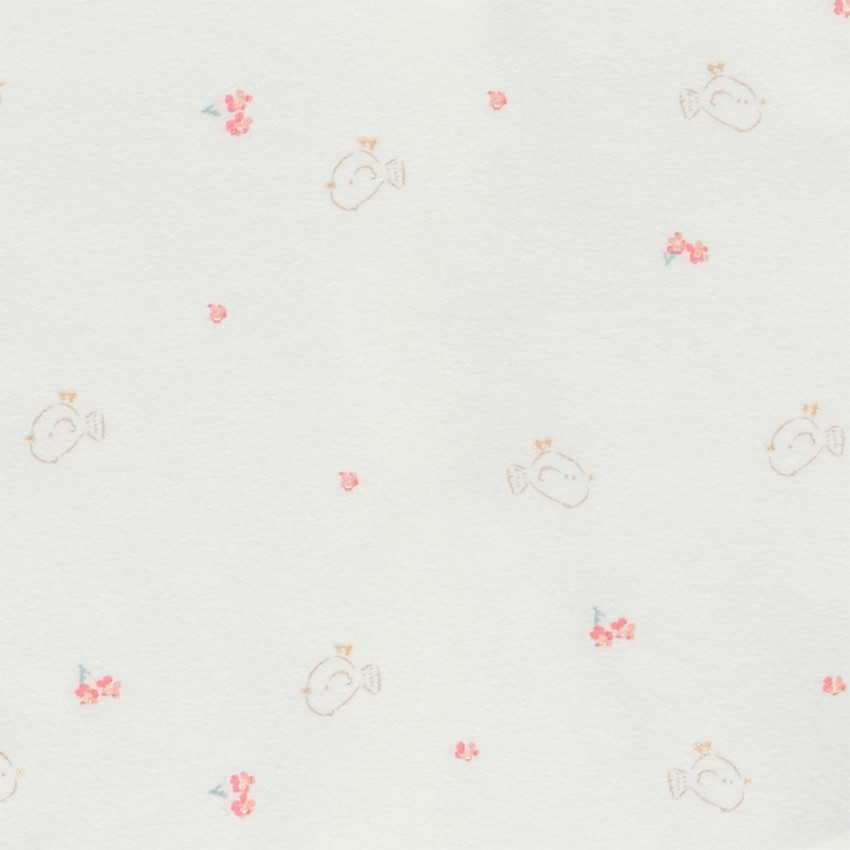 Twee-delige set met salopette voor babymeisjes 