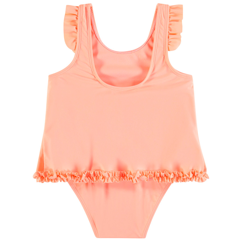 Eendelig badpak met 2-in-1-look en opgedrukte muis voor babymeisjes 