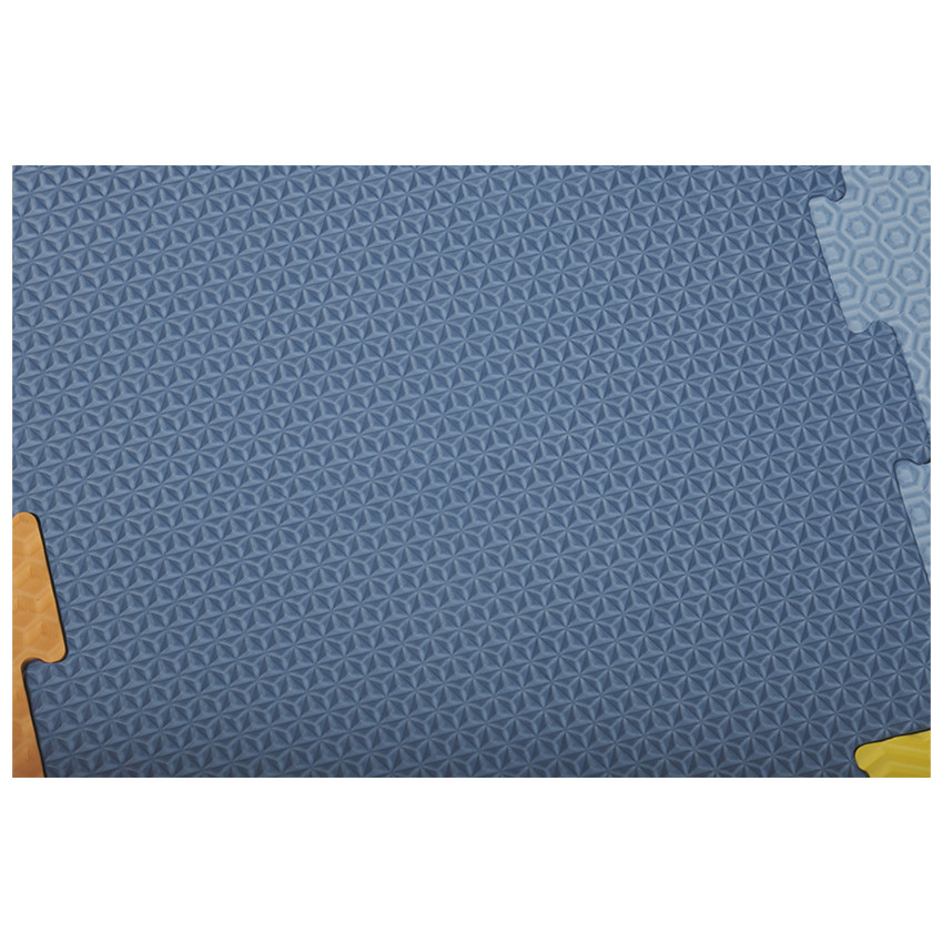 Tapis de dalles en mousse texturées 90 x 90 cm 