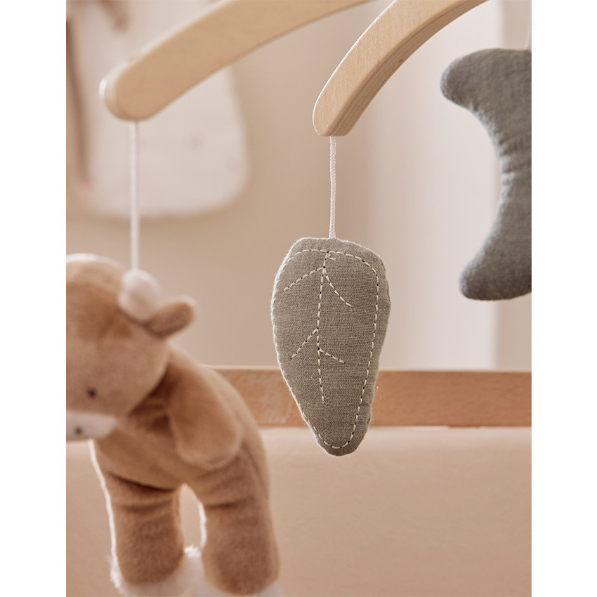 Mobile musical Bras bois Fluffy Orso 