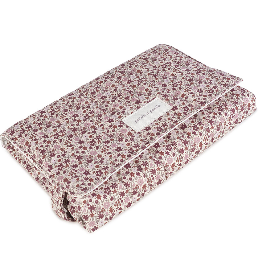 Matelas à langer de voyage Cherry Fleurs 