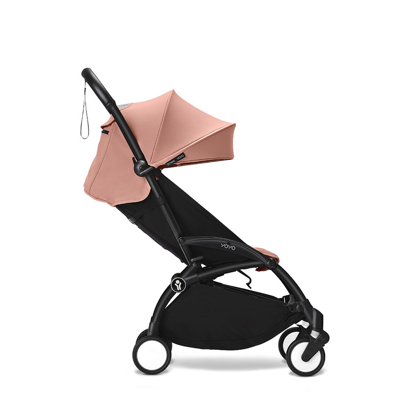Kinderwagen Stokke® YOYO³ vanaf 6 maanden - Frame zwart/Ginger 