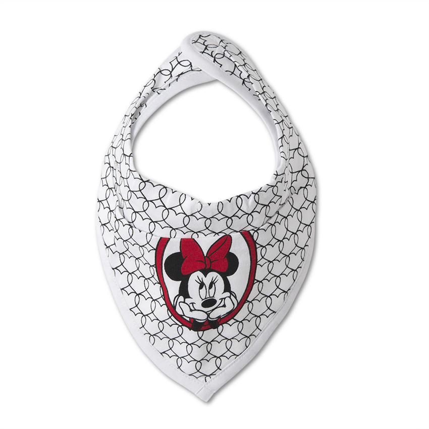 Lot de 2 bavoirs en jersey Disney Minnie 