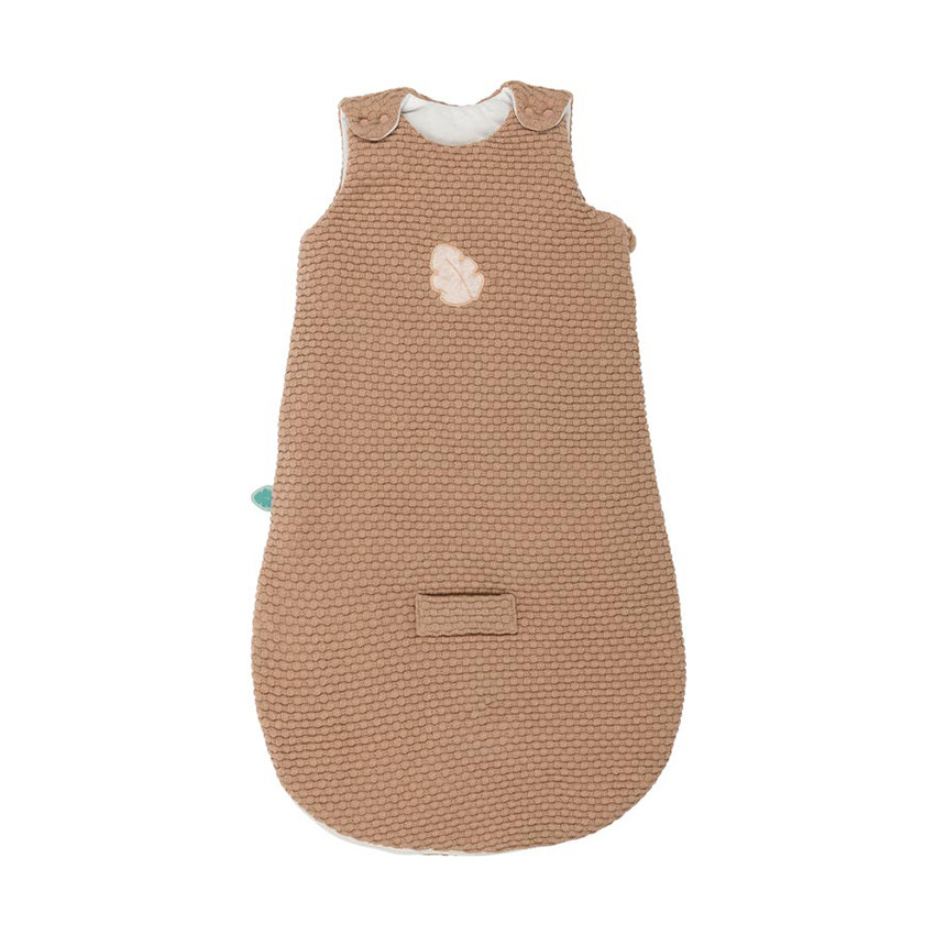 Gigoteuse sans manches en tricot 70 cm - Boris et Jungo beige 
