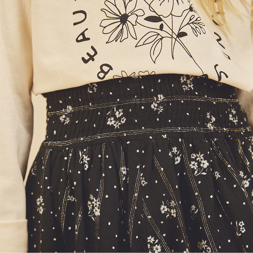 Rok met smocktail voor meisjes 