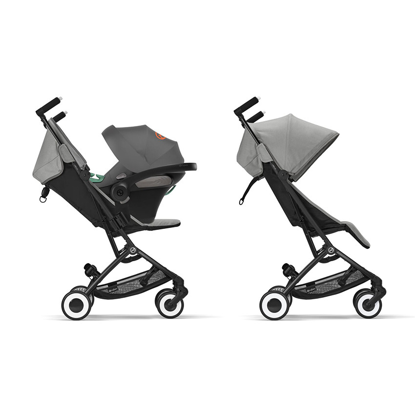 Duo Libelle + siège-auto Aton s2 lava grey 