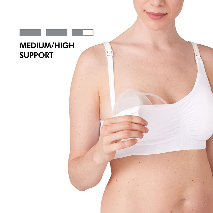 DIVERS SOIN MAMAN SOUTIEN-GORGE D'ALLAITEMENT 3EN1 - BLANC - M 
