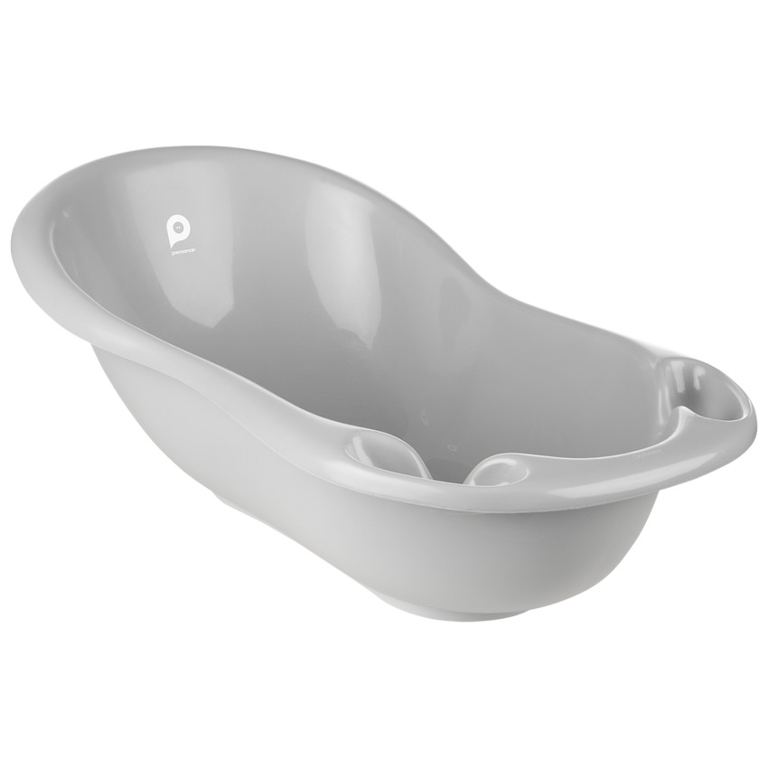 Baignoire Popotam avec bouchon - Gris 