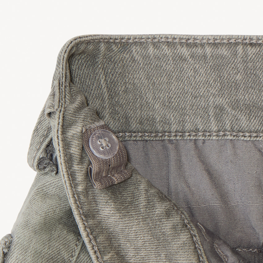 Bermuda en jean style cargo garçon 