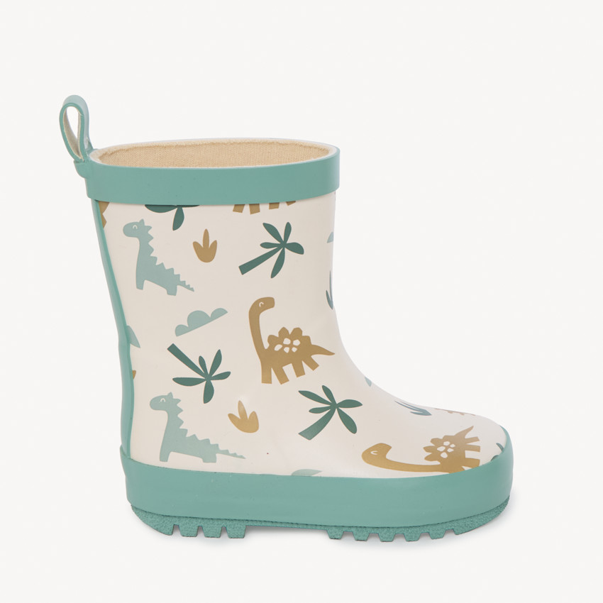 Bottes de pluie imprimé dinos pour bébé garçon 