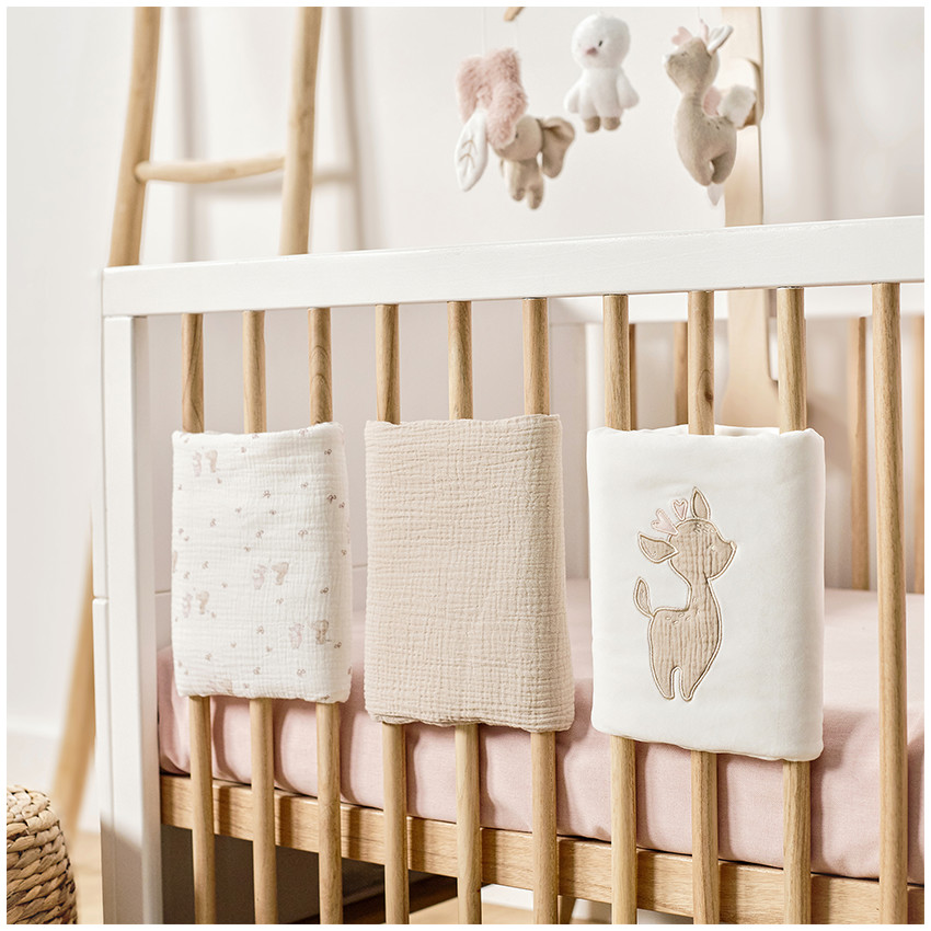 Set van 6 spijlenbeschermers voor babybed en park Fanfan 