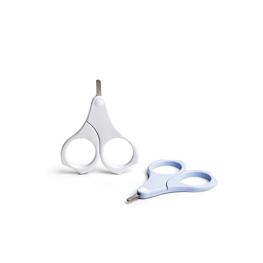 Ciseaux à ongles arrondis (coloris aléatoire) 