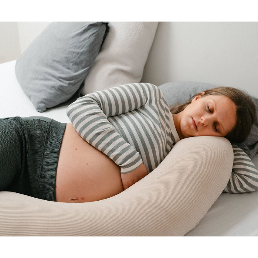 Coussin d'aillaitement Buddy Corduroy Sand 