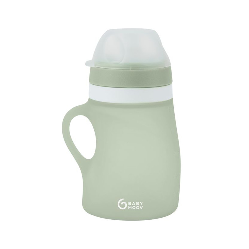 Gourde pour bébé 150ml verte 