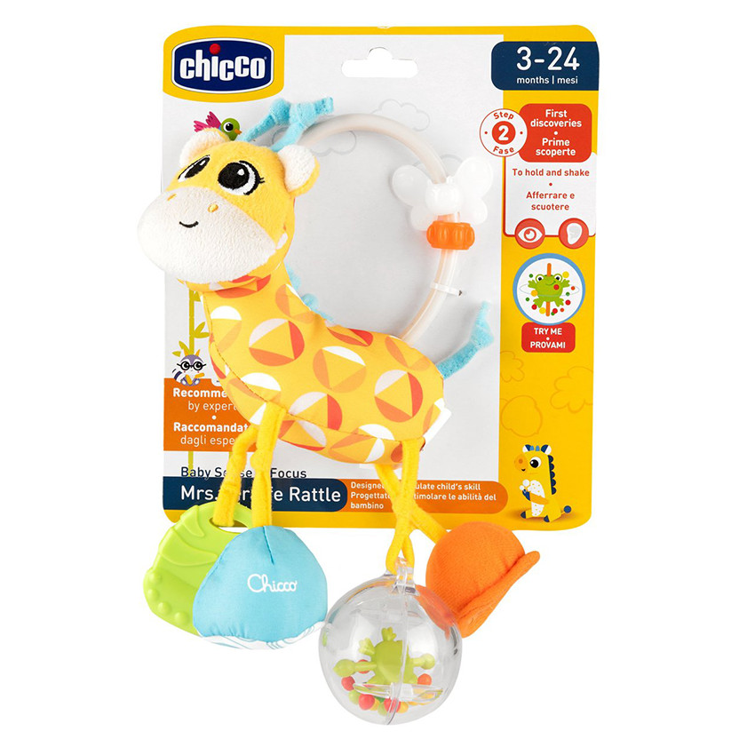 Hochet d’activité Mme Girafe 