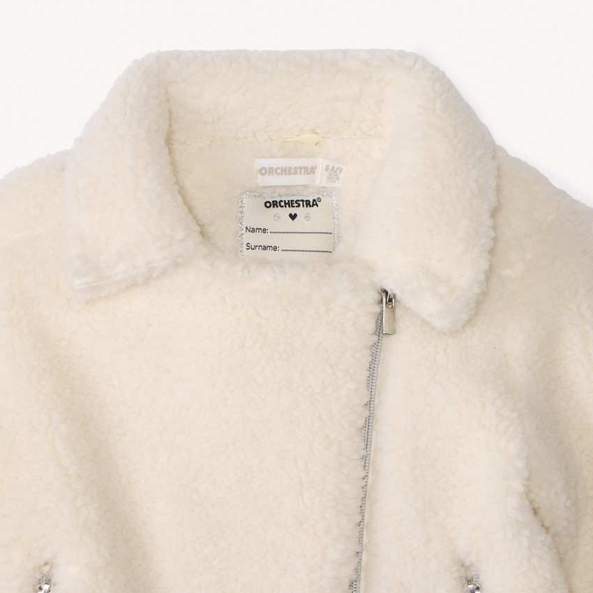 Perfecto en sherpa moutonné pour fille 