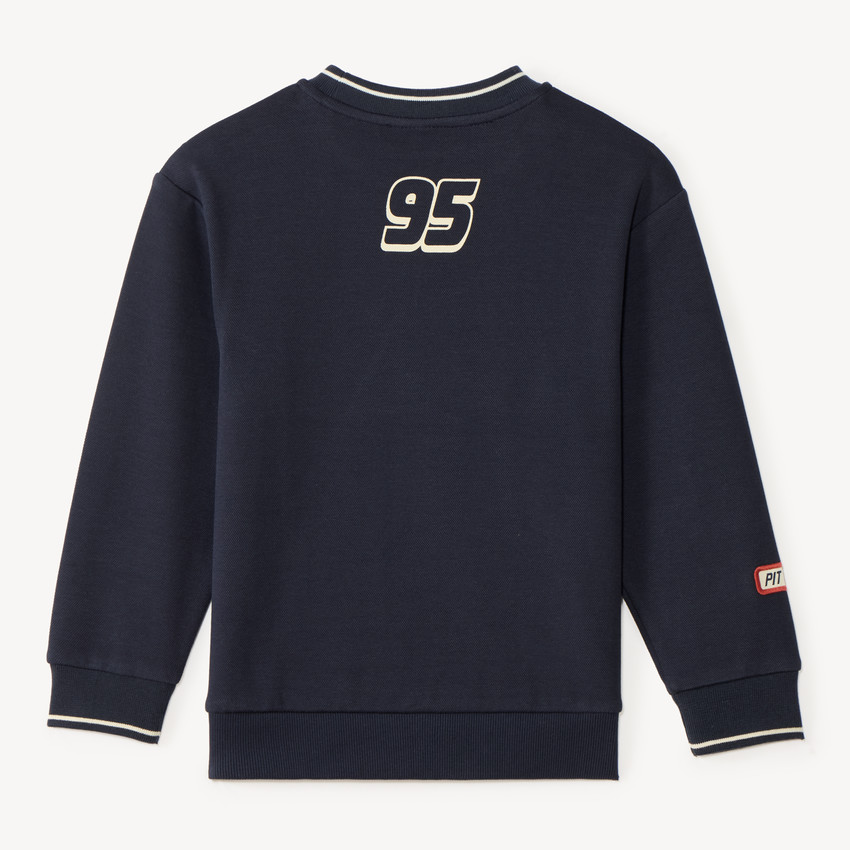 Sweat broderie Flash McQueen Disney Pixar pour garçon 