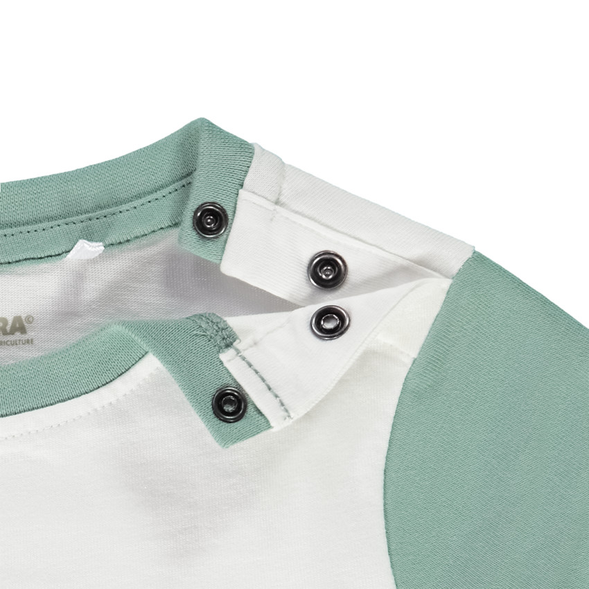 T-shirt lange mouwen in jersey print fantasie voor baby jongen 