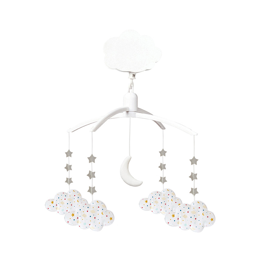 Mobile musical nuages 