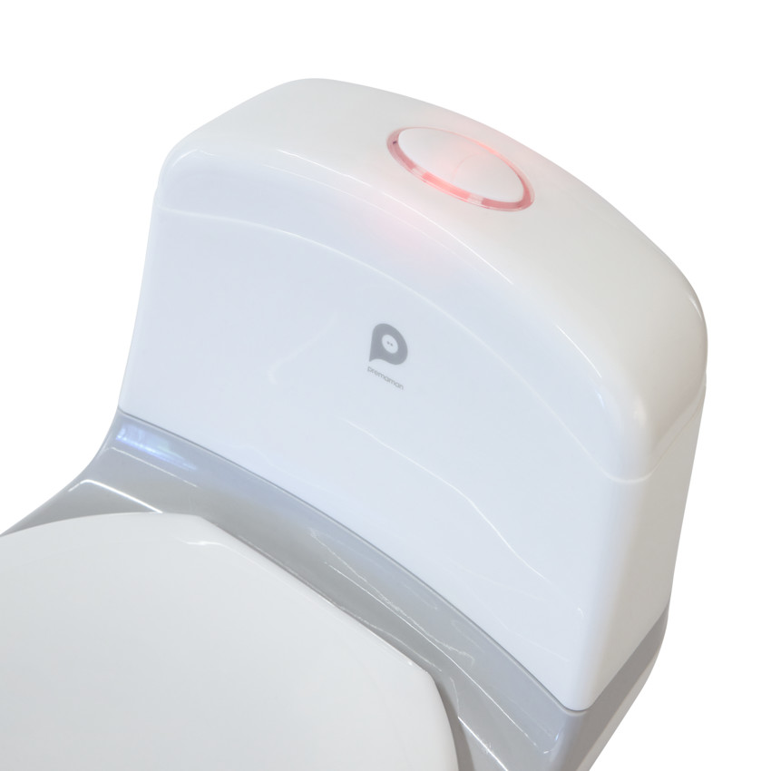 Pot d'apprentissage mini toilette sonore blanc 