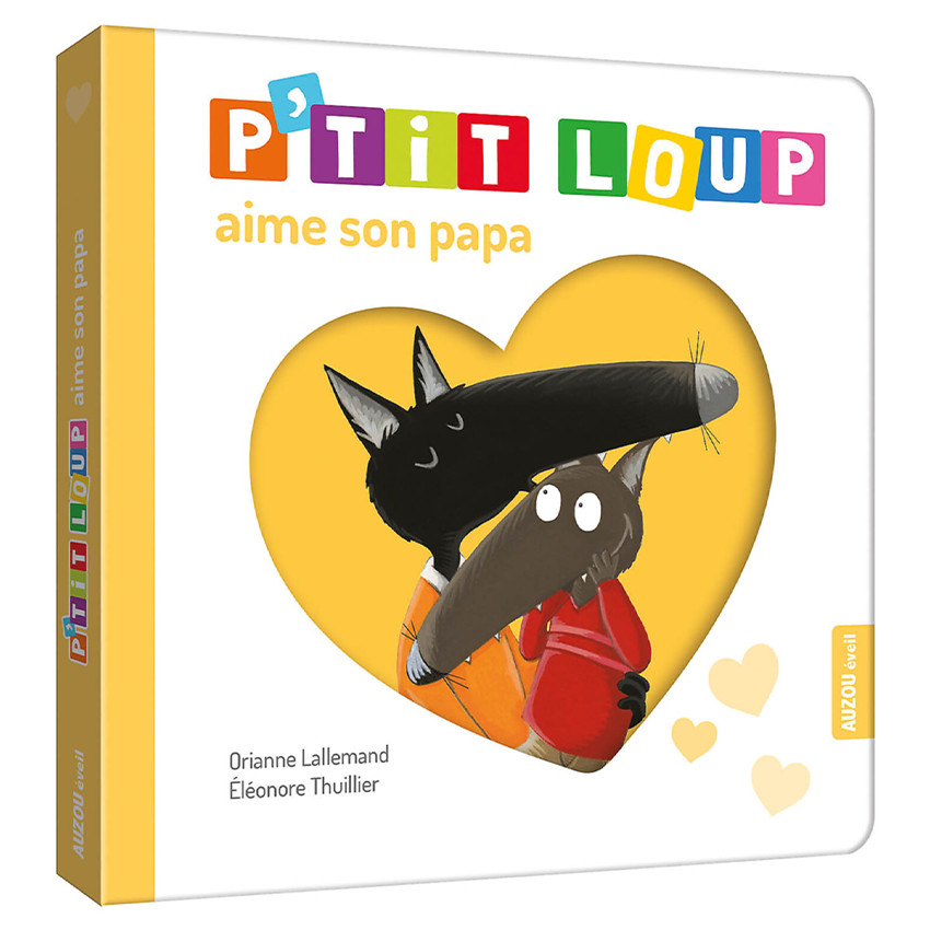 Boek FR P'tit Loup aime son Papa 1jaar+ 