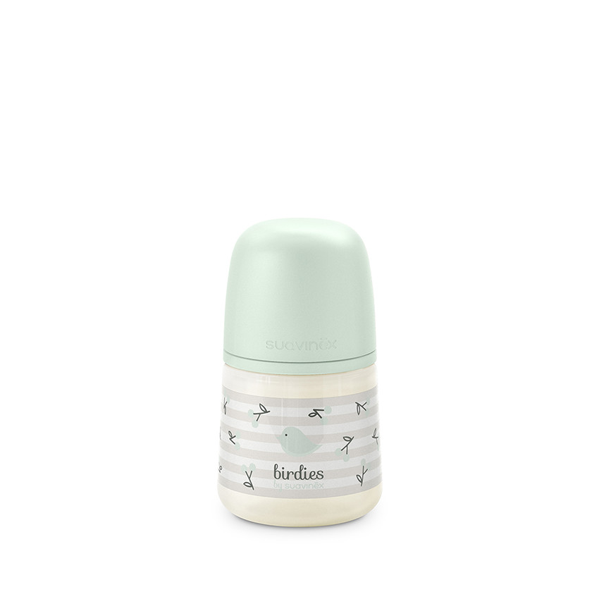 Biberon 150ml avec tétine SX Pro S Birdies vert 