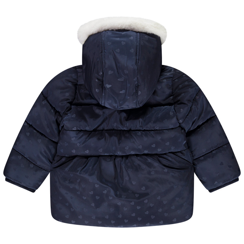 Doudoune grand froid avec capuche fantaisie pour bébé fille 