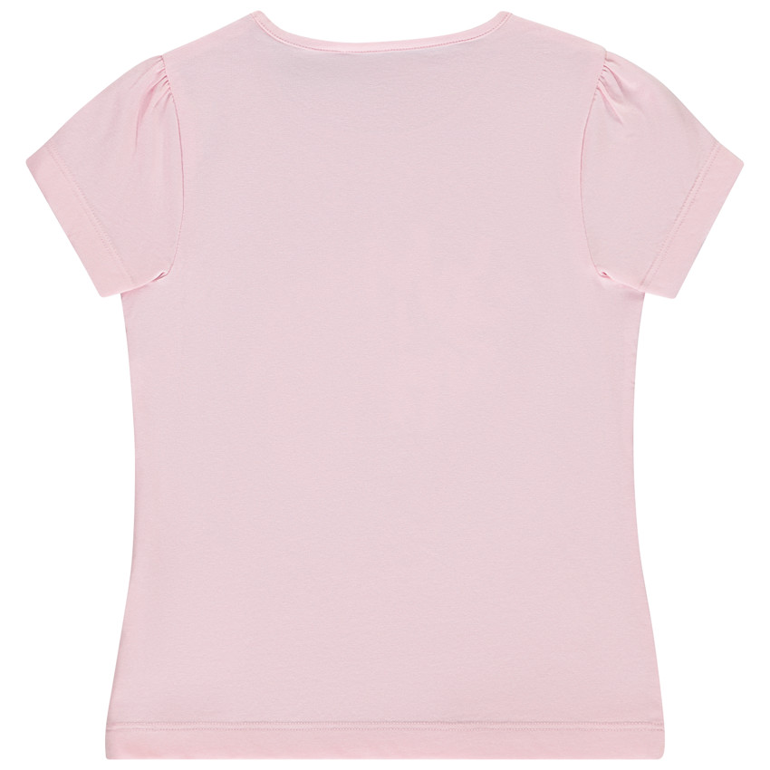 T-shirt manches courtes print fantaisie fille 