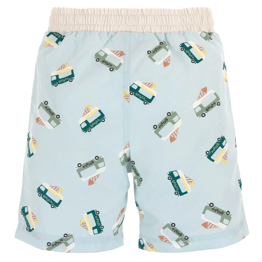 Short de bain T98 (25 à 36 mois) Ice Cream Truck/Illusion Blue 