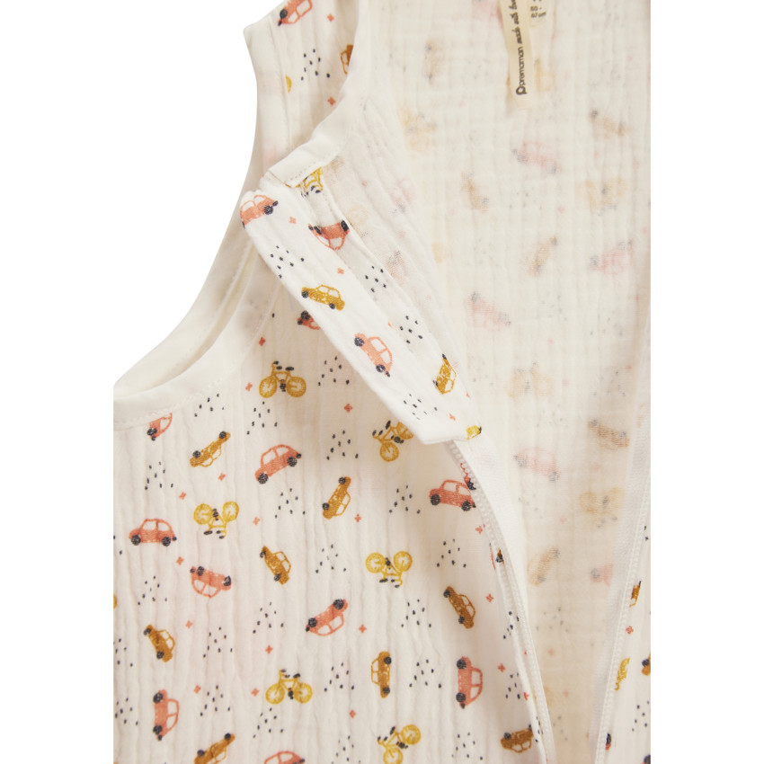 Gigoteuse sans manches imprimé voitures TOG 0.5 