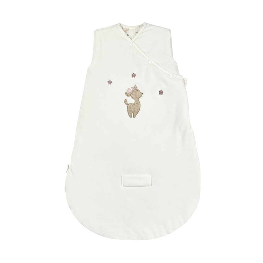 Slaapzak zonder mouwen - 70 cm - Fanfan - Wit 