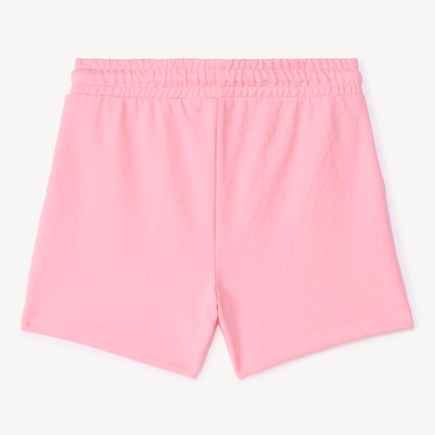 Korte unicolore tricot short voor meisjes 
