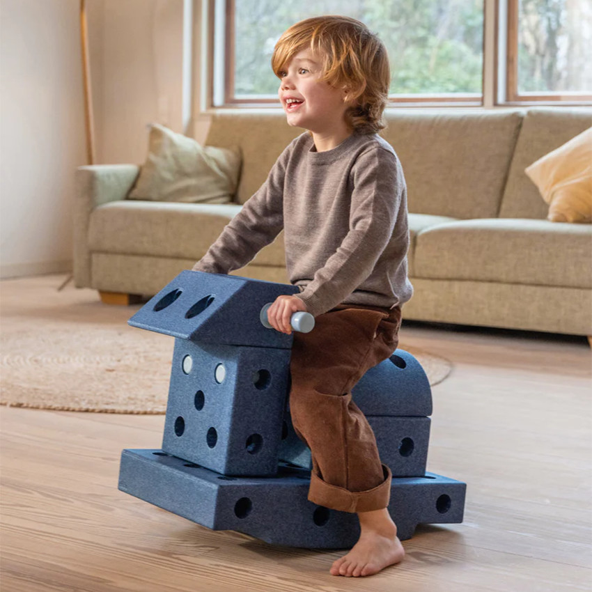 Construction Explorer Set – Deep Blue / Sky Blue 