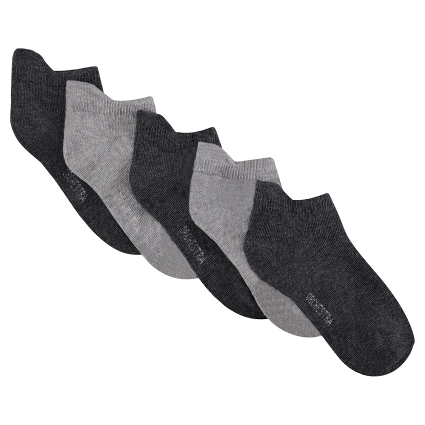 Lot de 5 paires de chaussettes courtes 